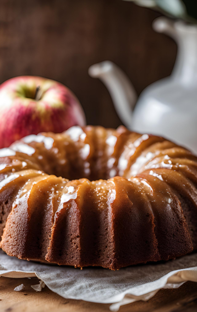 Apple Honey Bundt Cake