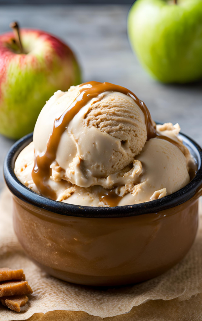 Caramel Apple Butter Ice Cream