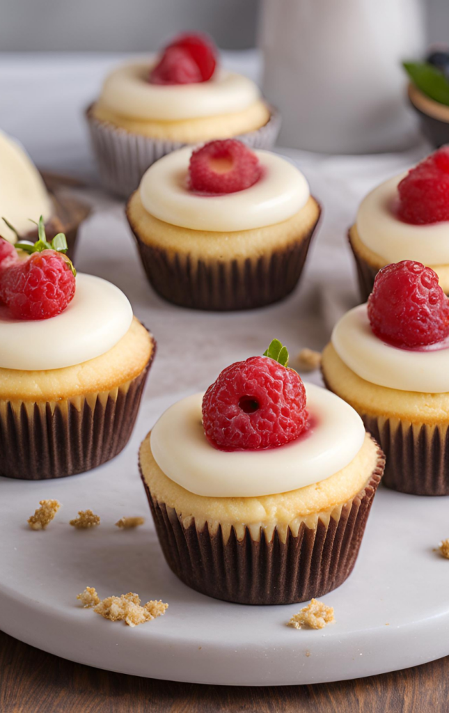 Cheesecake cupcakes