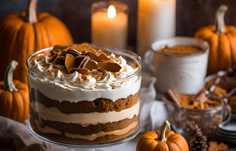 Gingerbread Pumpkin Trifle