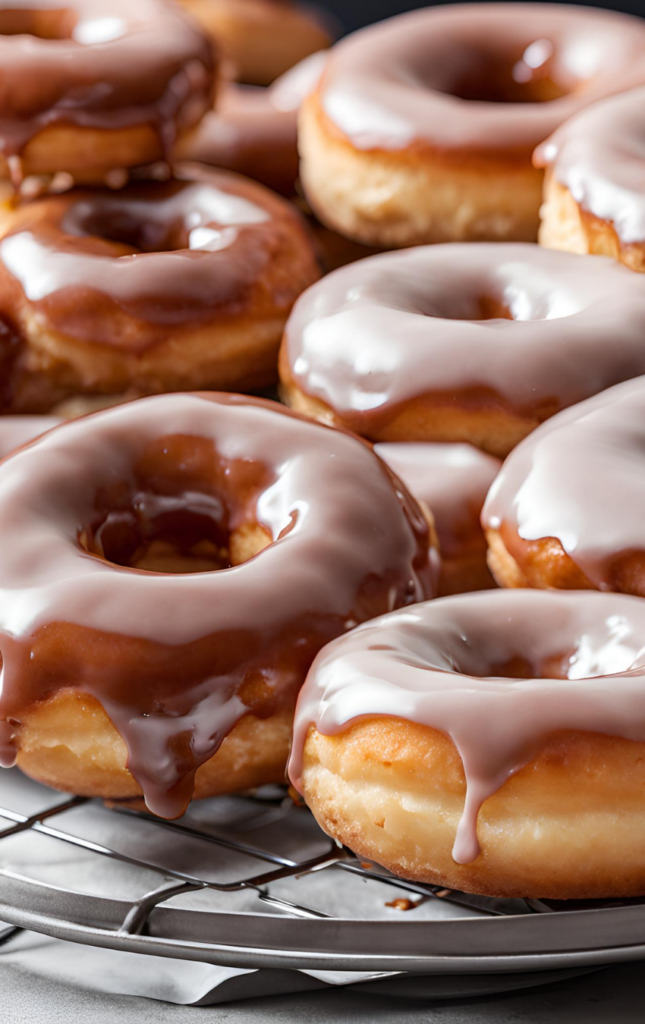 Homemade Glazed Doughnuts