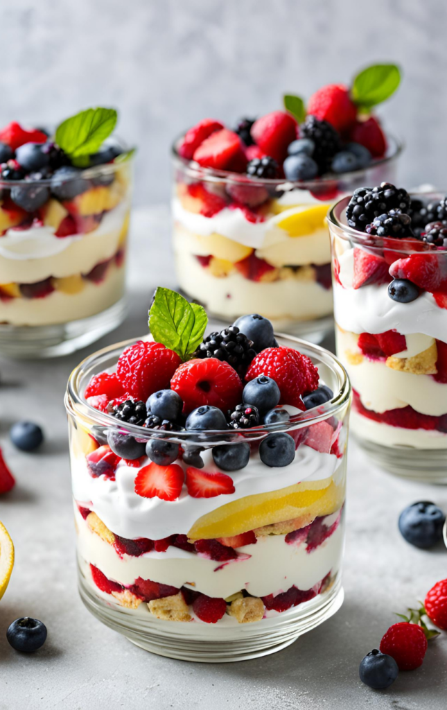 Lemon Berry Trifle