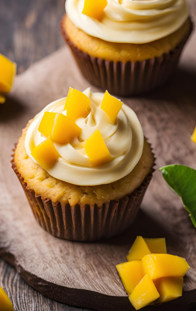 Mango Cupcakes