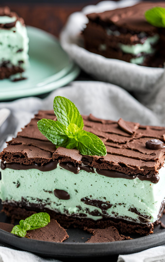 Mint Oreo Icebox Cake