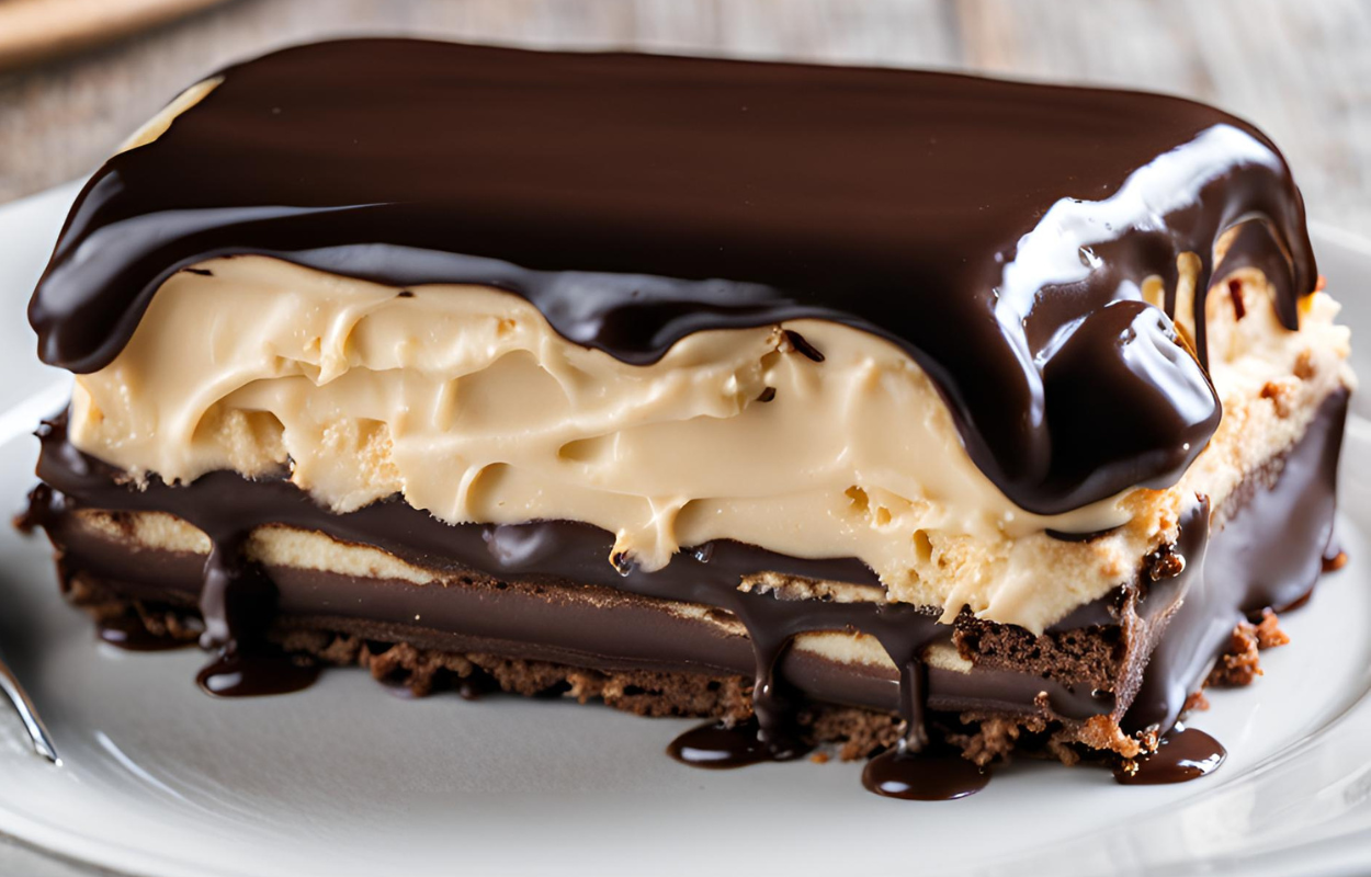 No bake Chocolate eclair