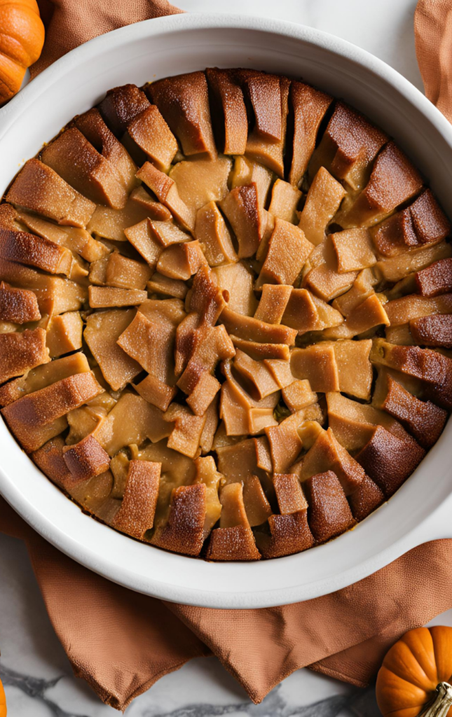 Pumpkin Pie Bread Pudding