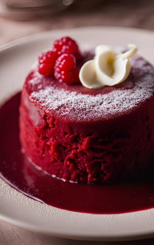 Red Velvet Bread Pudding