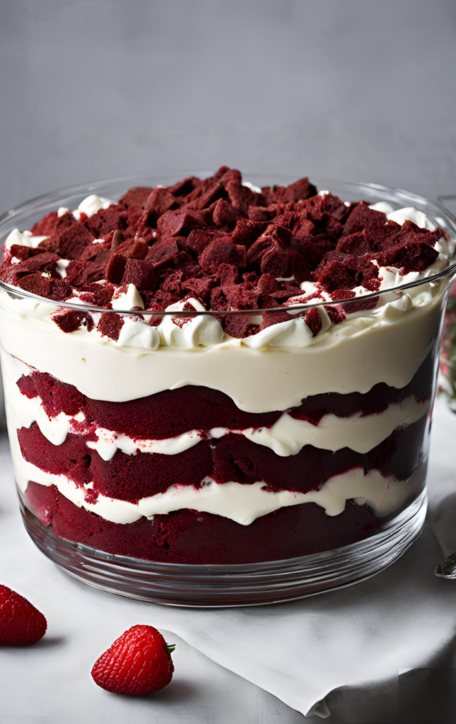 Red Velvet Trifle