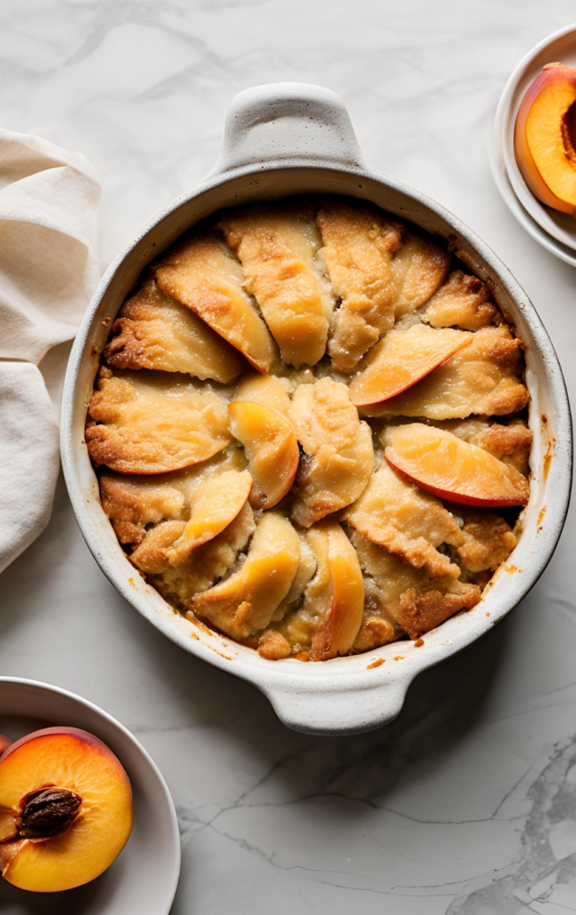 peach cobbler