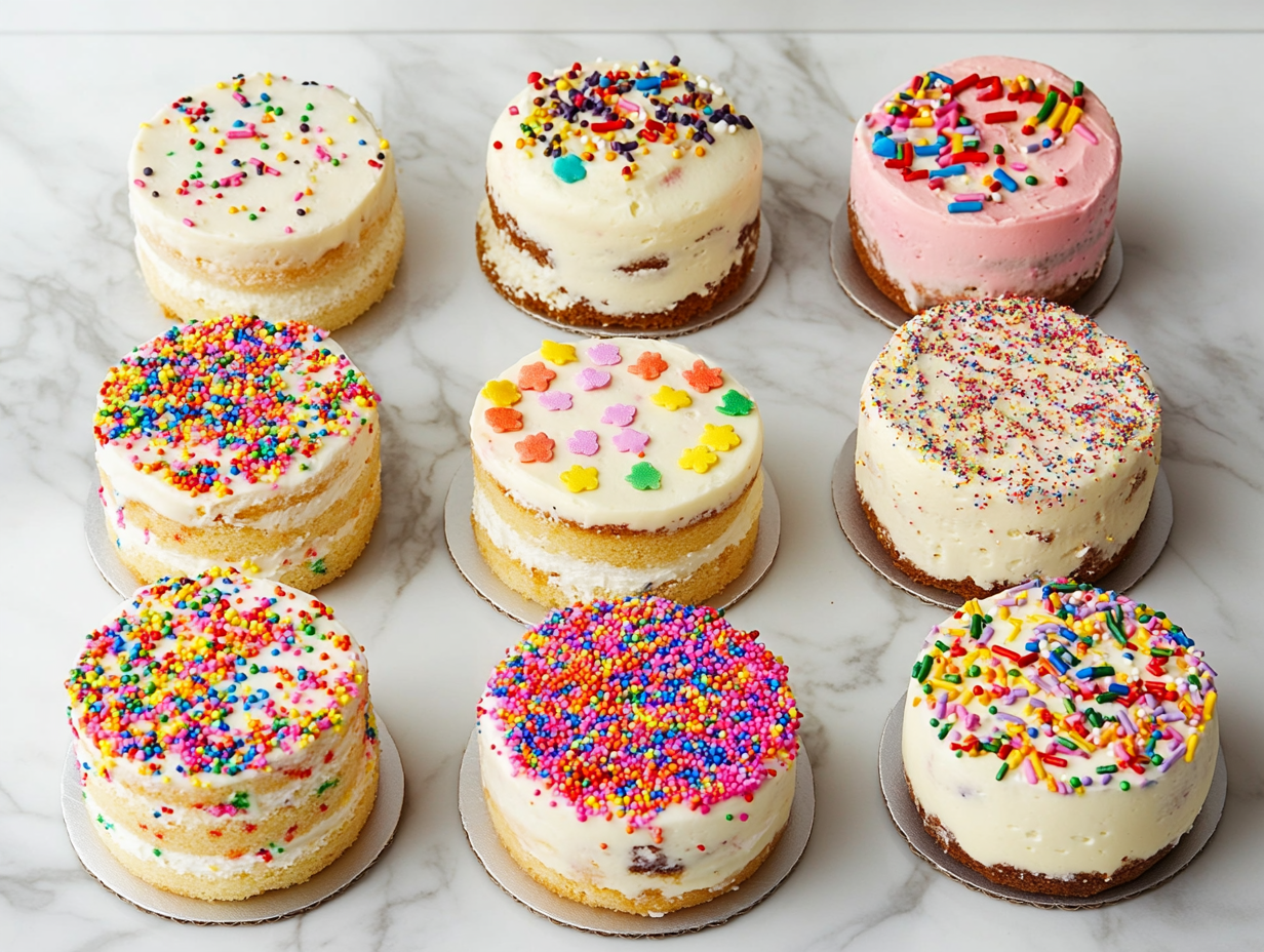 10 Best FUnfetti cakes