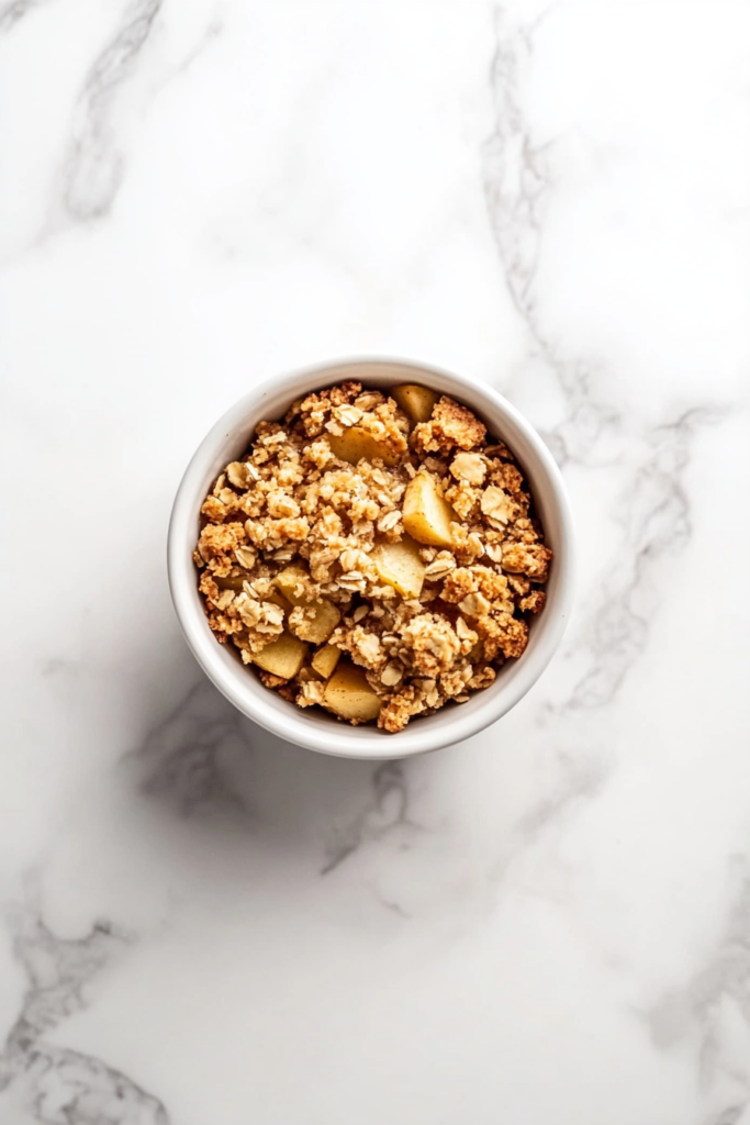 apple crumble cake