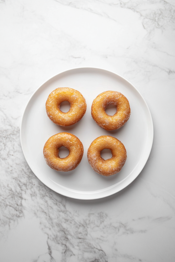 Baked Applesauce Donuts