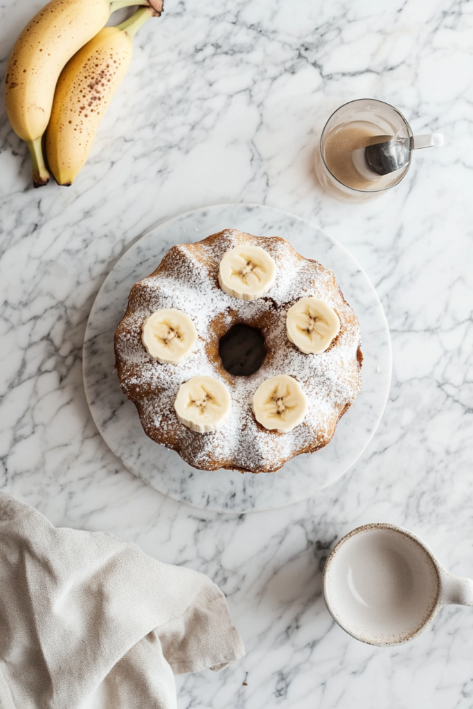 banana Bundt cake