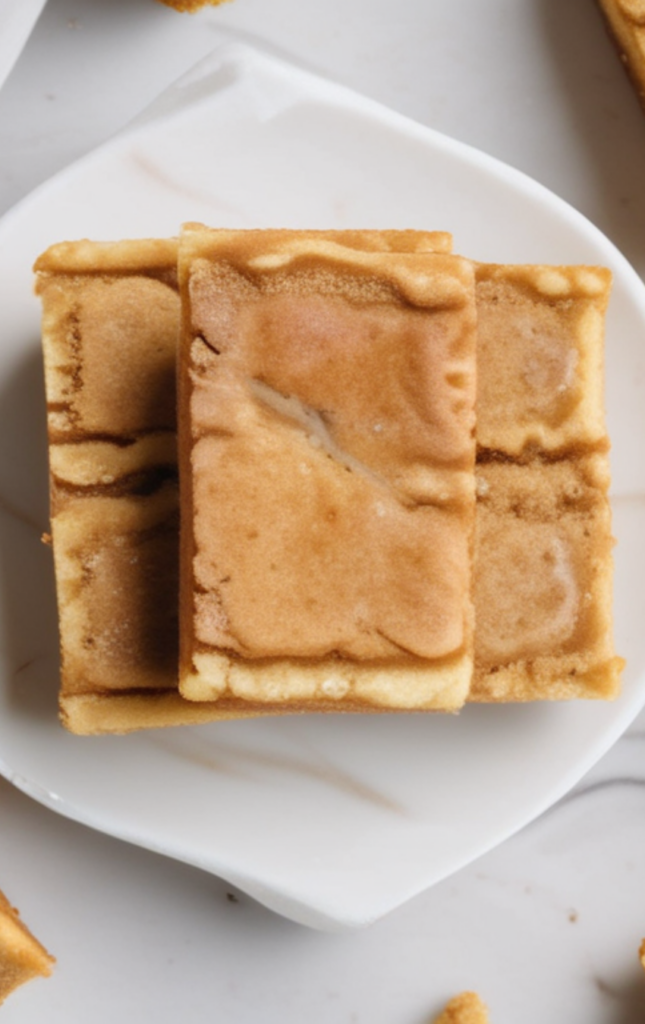 caramel snicker doodle bars