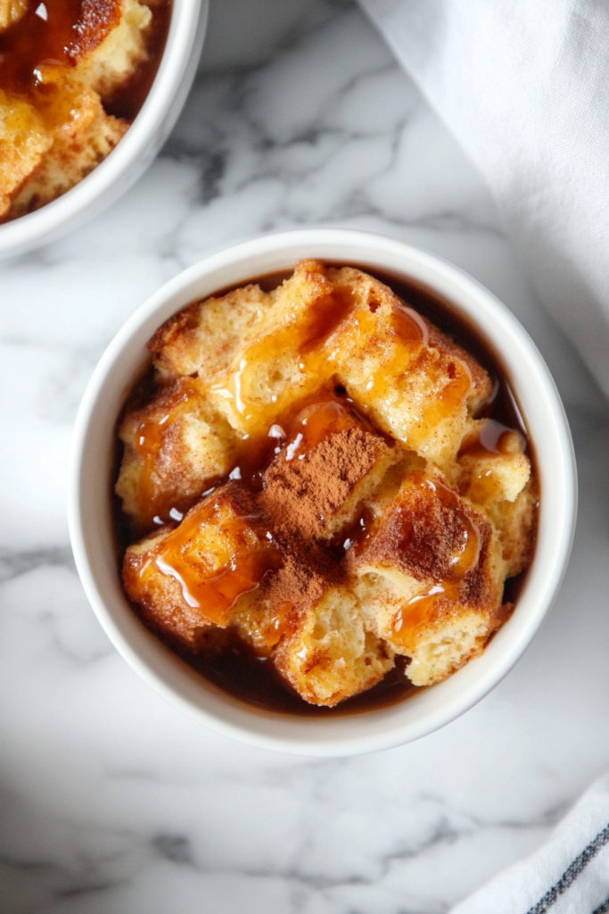 cinnamon bagel bread pudding