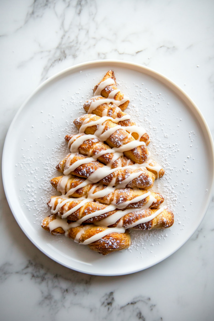 Cinnamon Roll Christmas Tree