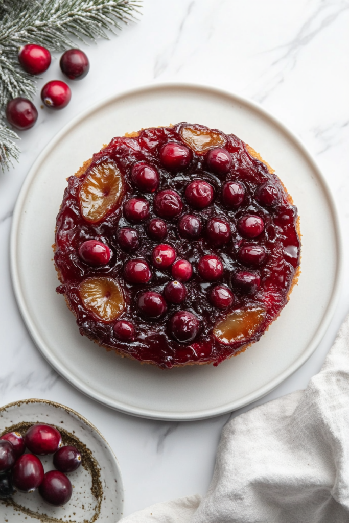 Cranberry Upside-Down Cake