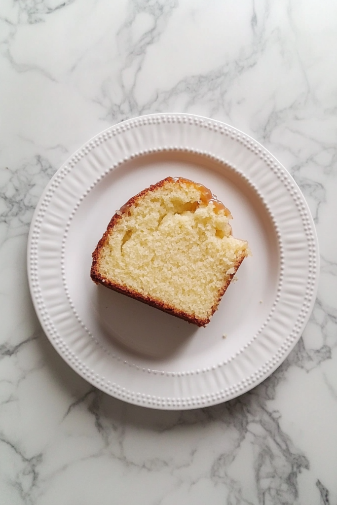 Eggless Lemon Pound Cake