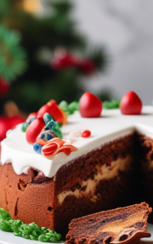 extra fruity Christmas cake