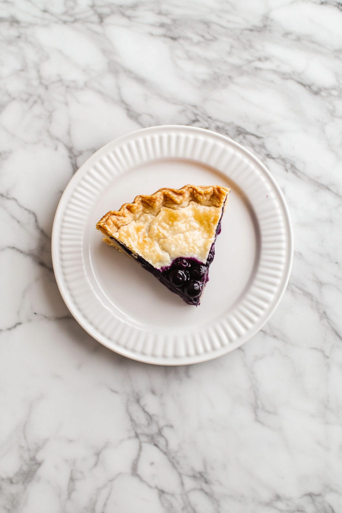 Five-Minute Blueberry Pie