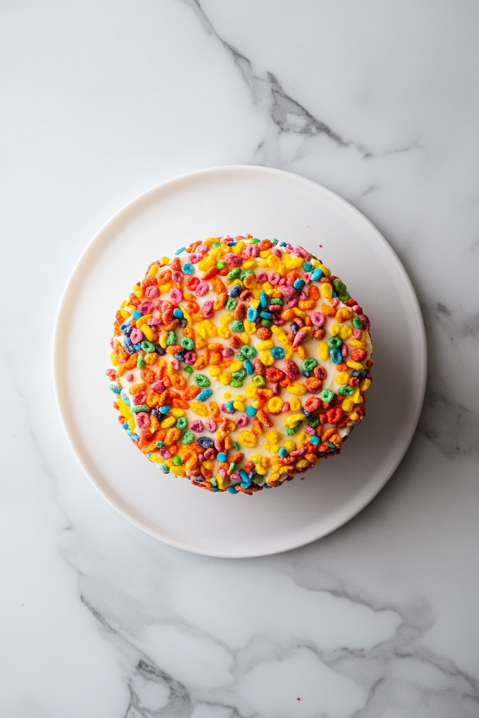 fruity pebbles cake