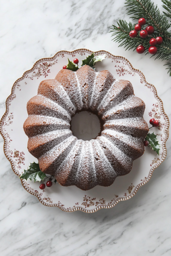 Gingerbread Bundt Cake