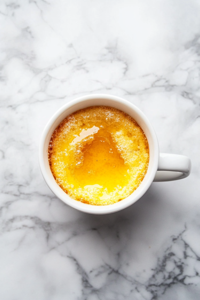 Honey Mug Cake