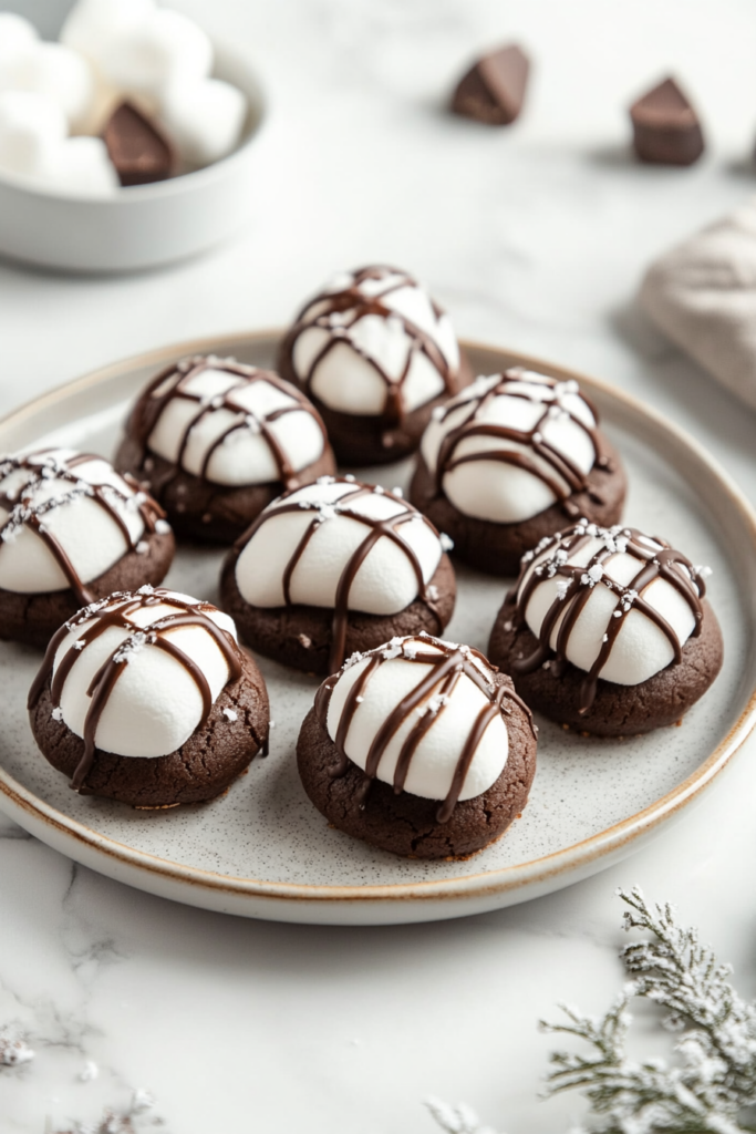 Hot Chocolate Cookies