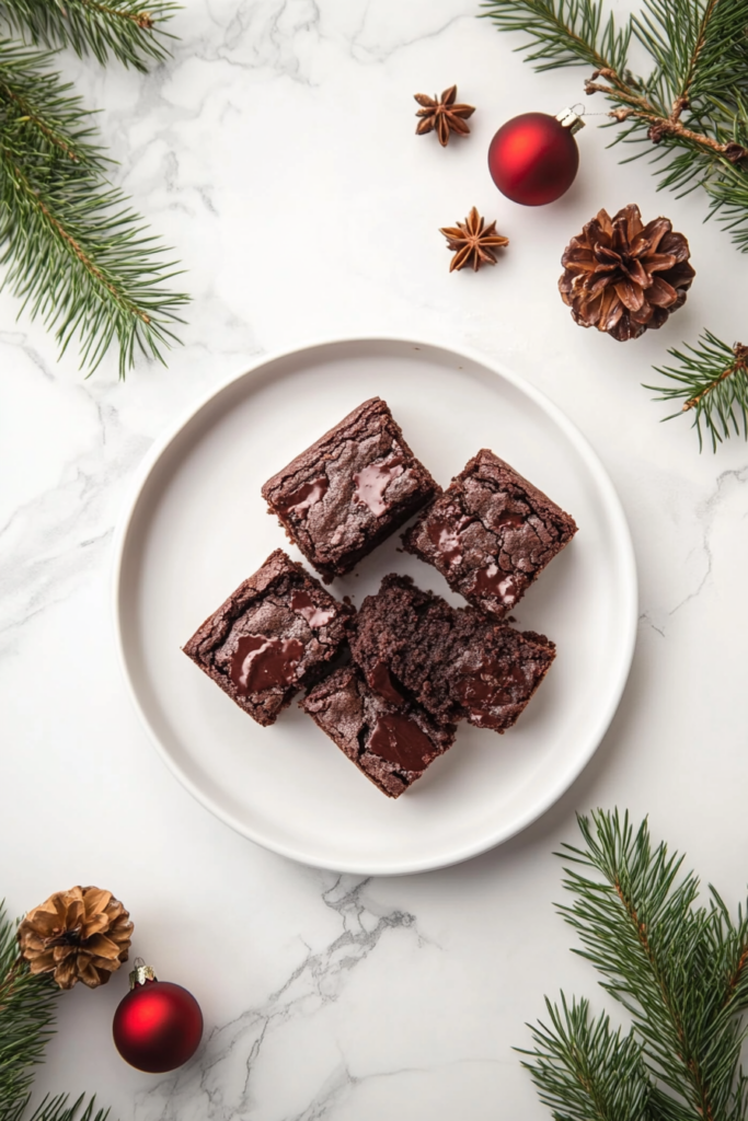 Mince Pie Brownies