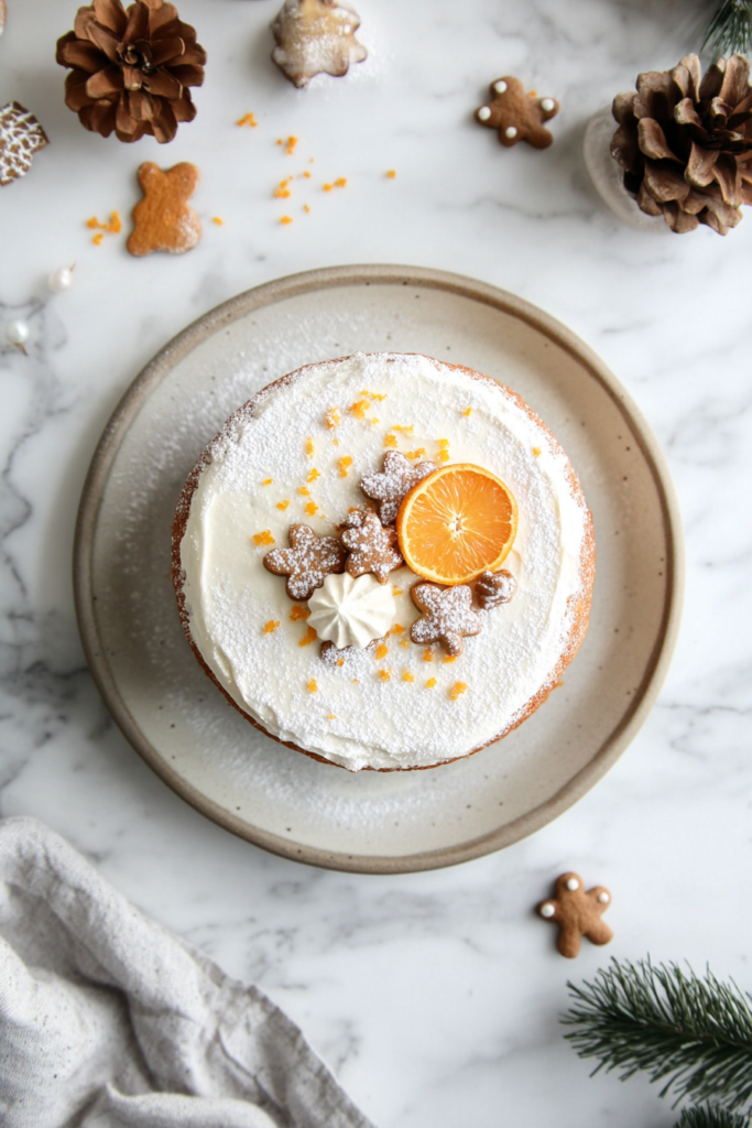 Naked Ginger and Orange Cake