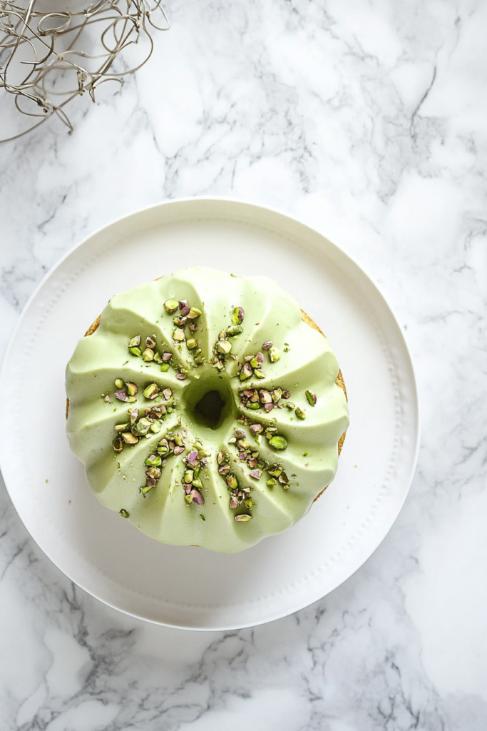 Pistachio Bundt Cake