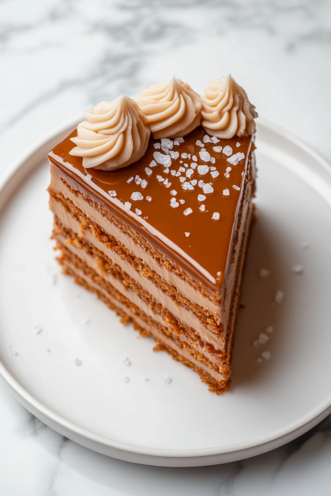 sea salt caramel cake