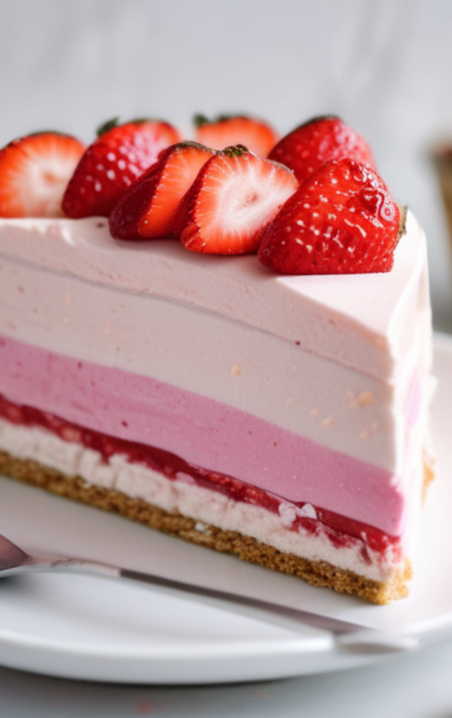 strawberry shortcake ice cream cake