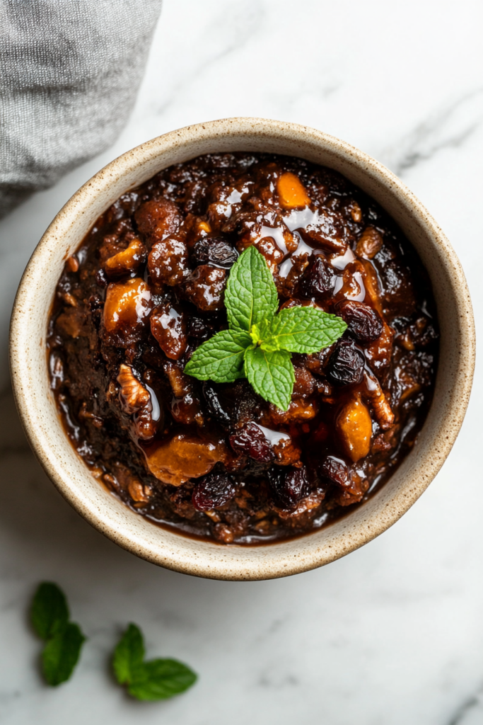 vegan Christmas pudding