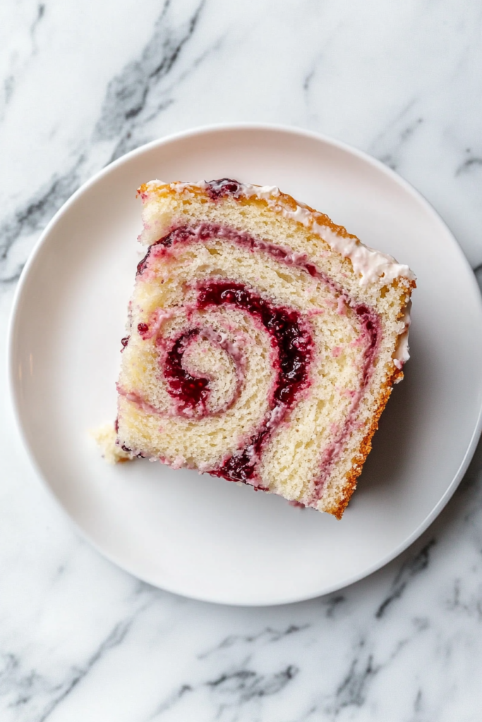 Berry Pinwheel Cake