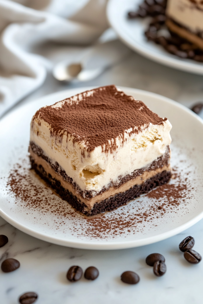 coffee ice cream cake