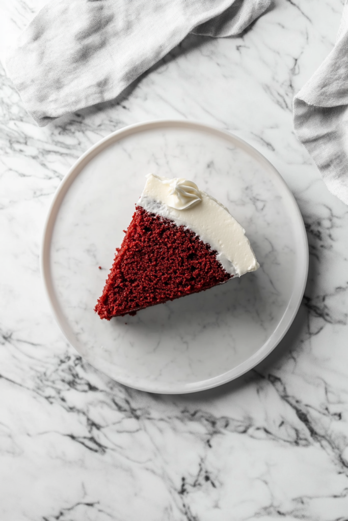 Eggless Red Velvet Cake