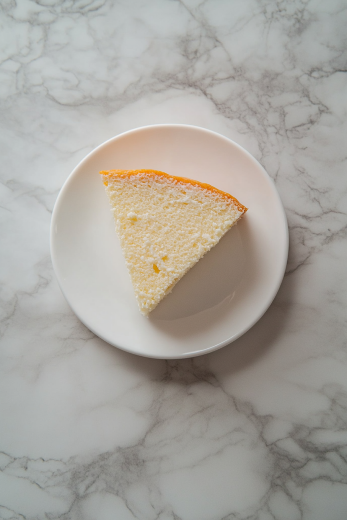 Orange Cream Chiffon Cake