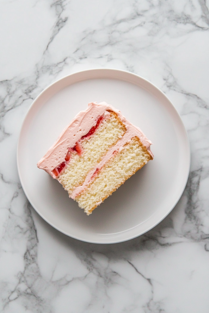 Strawberry-Vanilla Cake