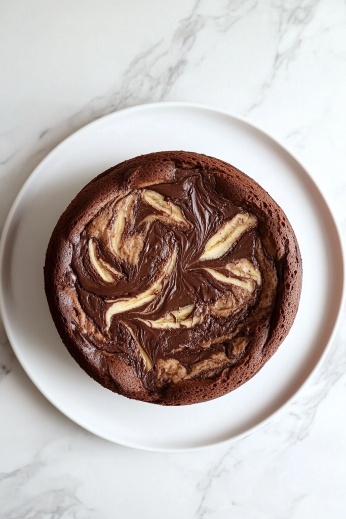 Gluten-Free Banana Marble Cake