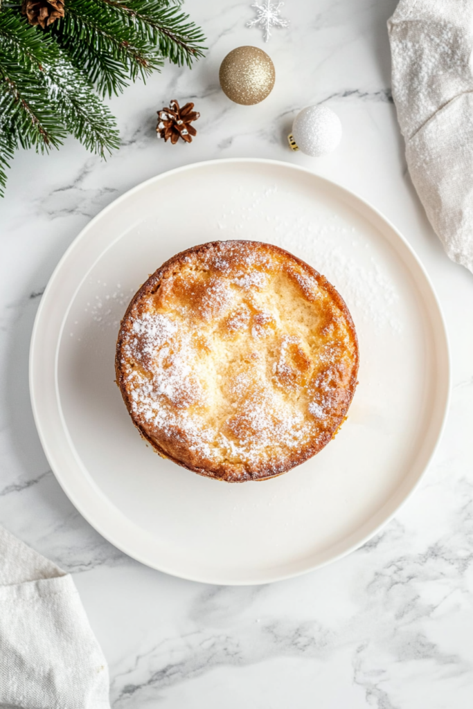 butter rum Christmas cake