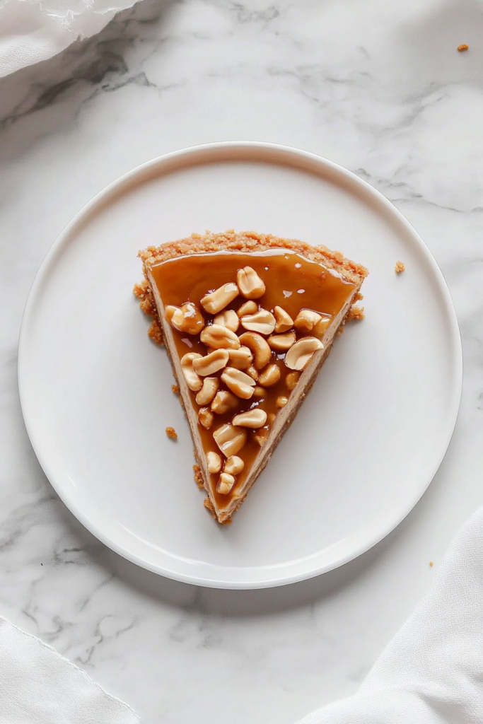 caramel cashew cheesecake