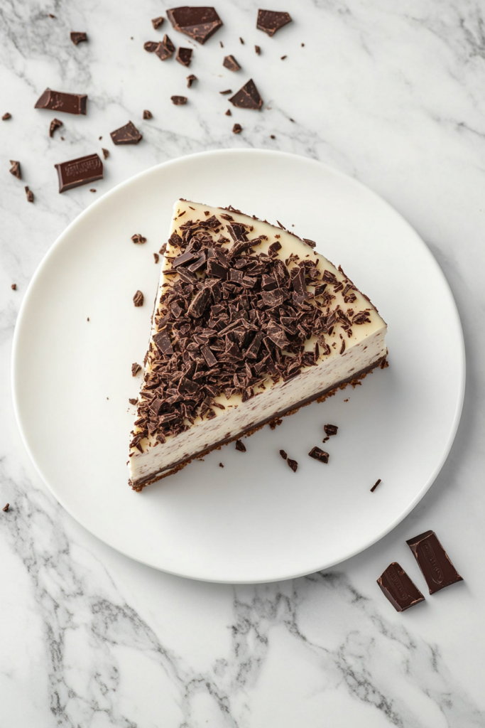 chocolate peppermint cheesecake