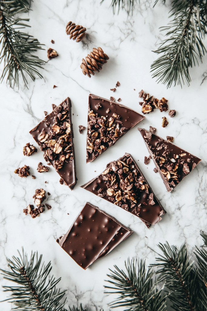 Granola Dark Chocolate Bark