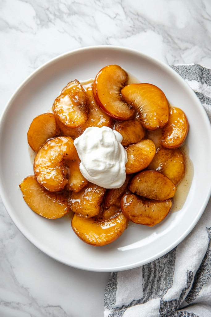 Grilled Peach Delight