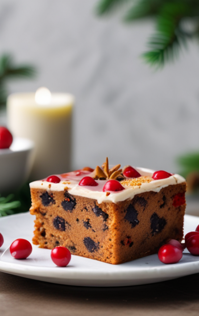 night before Christmas cake