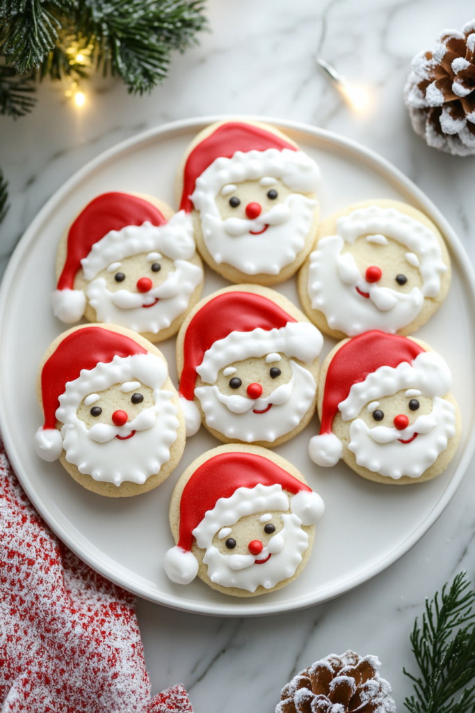 Santa Cookies