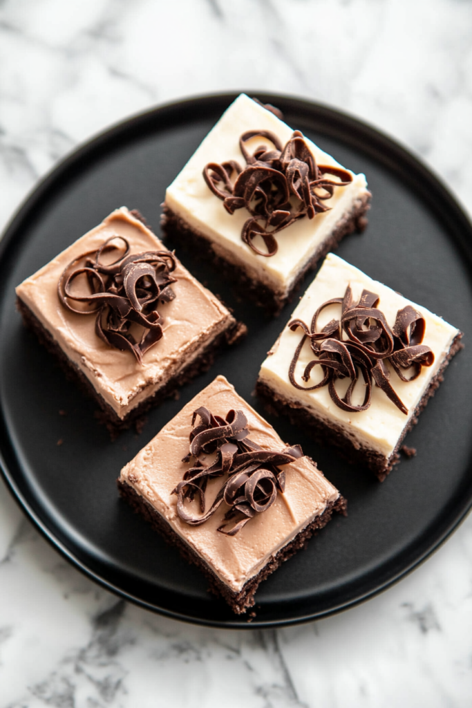 Triple-Chocolate Cheesecake Bars