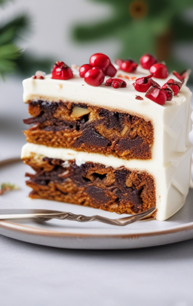 Vegan Christmas Cake