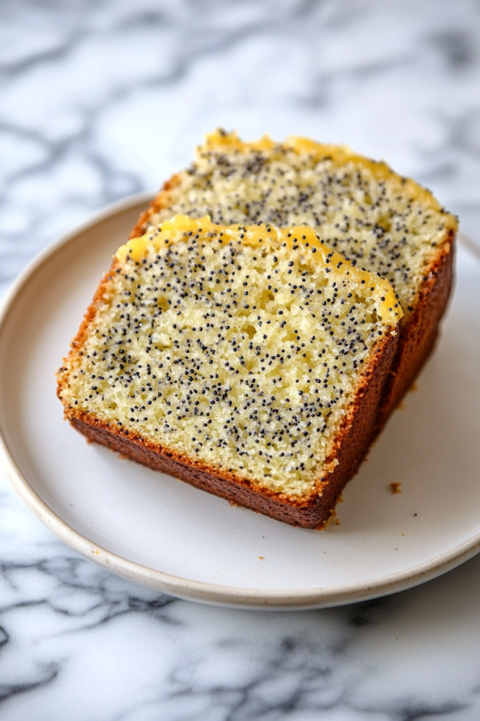 Lemon Poppy Seed Loaf Cake